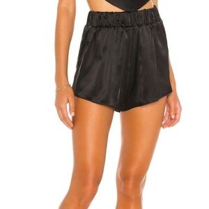 NATALIE ROLT Lola silk Short in Black size aus 2 (US 6) medium